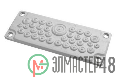 Ввод кабельный пластик V0 UL94. (35 отв.) IP65 DKC R5HTC35