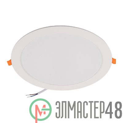 Светильник светодиодный PLED DL7 WH Downlight 24Вт 4000К 220х26мм IP54 ДВО встраив. JazzWay 5042568