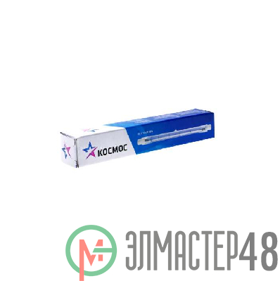 Лампа галогенная J117 300Вт линейная R7s 3000К 240В КОСМОС LKsmJ117230V300W