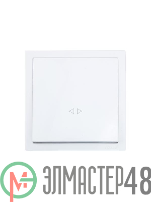 Выключатель 1-кл. перекрестный СП ZIMA IP20 10А безвинт. зажим бел. LEZARD 704-0288-107QC