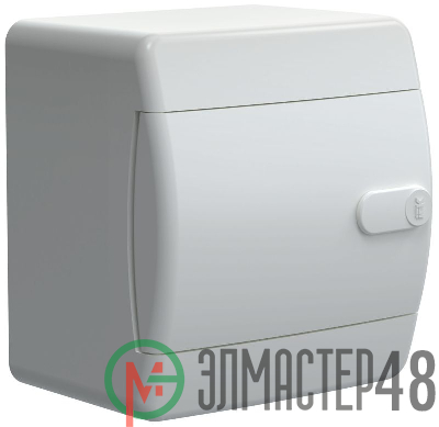 Корпус пластиковый ЩРН-П-4 IP41 бел. дверь UNION Compact IEK UIC-KP13-N-04-41-K01