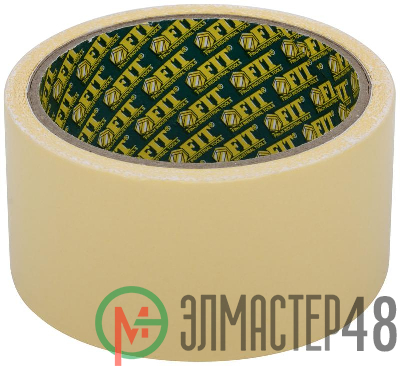 Лента клейкая двусторонняя на тканевой основе 48ммх5м FIT 11830