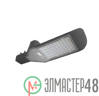 Светильник светодиодный PSL 02 50Вт 5000К GR AC85-265В IP65 уличный (аналог ДКУ) JazzWay 5005785