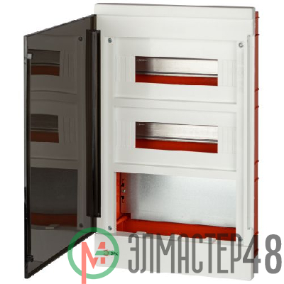 Щит распределительный со слаботочным отсеком MultiBox bs-24f встраиваемый пластиковый 24 модуля IP40 Эра Б0059317