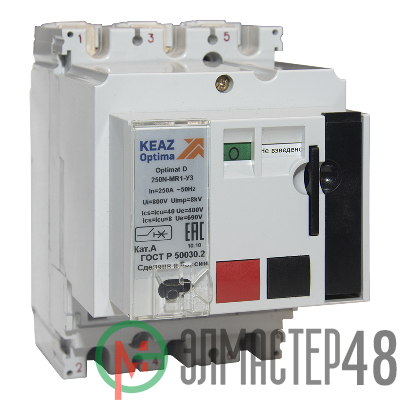 Привод двигательный OptiMat D100...250-230AC-УХЛ3 КЭАЗ 247695