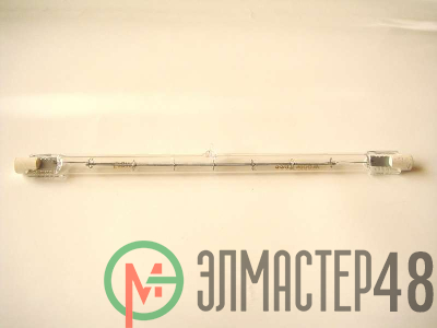 Лампа галогенная КГ 220-1000-4 1000Вт линейная R7s 3200К 230В (20) Лисма 350202000