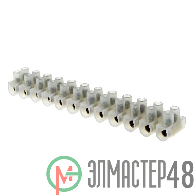 Колодка клеммная полистирол 10мм 10А EKF plc-KK-10-10