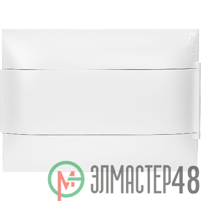 Щиток пластиковый встраиваемый Practibox S 1х12 бел. дверь Leg 135541