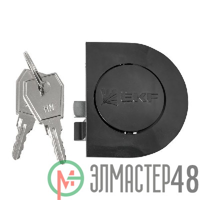 Замок пластиковый черный 30/32-16/13 IP31 PROxima EKF lock-shrn-ip31
