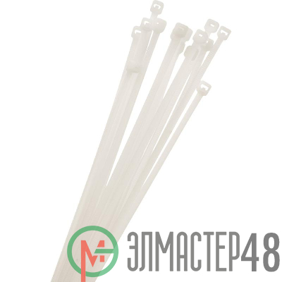 Хомут кабельный PCT 4.8х200-100WH PA6.6 (уп.100шт) JazzWay 5053960