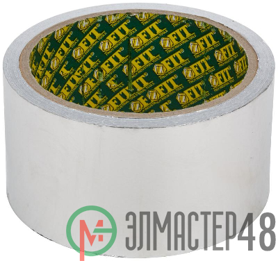 Лента алюминиевая клейкая 50ммх10м FIT 11671