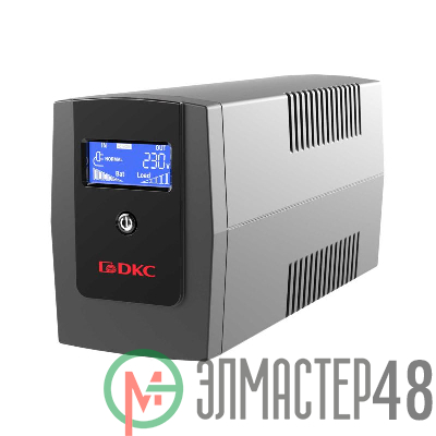 Источник бесперебойного питания ИБП Info LCD 600В.А IEC C13 (3) USB + RJ45 DKC INFOLCD600I