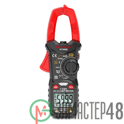 Клещи токовые цифровые "PROLINE" KT 206B КВТ 79130