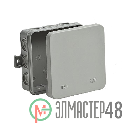 Коробка распр. ОП 100х100х35 IP54 Рувинил 67095
