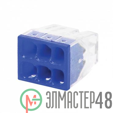 Клемма строительно-монтажная СМК 772-206 (уп.25шт) IN HOME 4690612027296