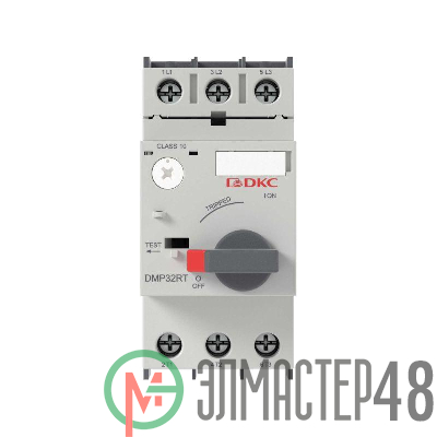 Выключатель автоматический защиты двигателя YON DMP32RT с уставкой 0.63-1A 3P 100кА YON DMP32RT-0001