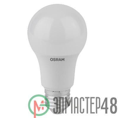 Лампа светодиодная LED Antibacterial A 8.5Вт (замена 75Вт) матовая 4000К нейтр. бел. E27 806лм угол пучка 200град. 220-240В бактерицид. покр. OSRAM 4058075561199