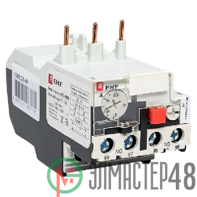 Реле тепл. РТЭ 1308 2.5-4А EKF rel-1308-2.5-4