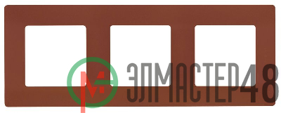 Рамка 3-м Etika какао Leg 672573