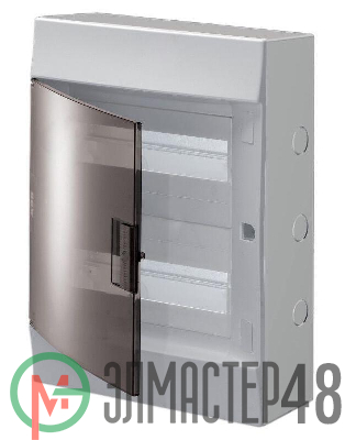 Бокс настенный Mistral41 24М прозр. дверь (с клемм.) ABB 1SPE007717F9993