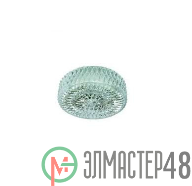 Светильник НПО 22-100-220 "Таблетка" 3789 d250 1х100Вт E27 IP20 хрусталь Элетех 1005151170
