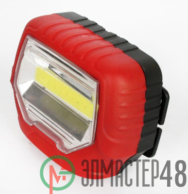 Фонарь налобный 922-TH (3Ватт COB LED 1 режим 3хR6 блист-пакет красн.+черн) Ultraflash 12855