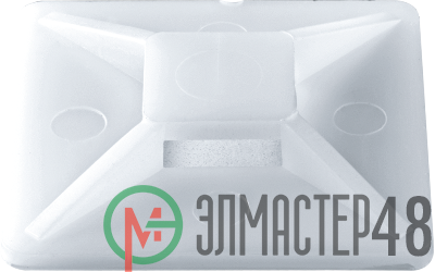 База монтажная самоклеящаяся NFP-40-100/WH 40х40 бел. (уп.100шт) Navigator 71064