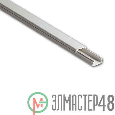 Кабель-канал 20х10 L2000 пластик бел. Рувинил РКК-20х10