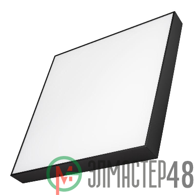 Светильник светодиодный SP-QUADRO-S600x600-60W Day4000 BK 120 deg IP40 230В металл Arlight 034806