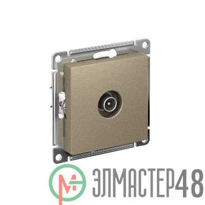 Механизм антенны TV ATLAS DESIGN коннектор шампань SchE ATN000593