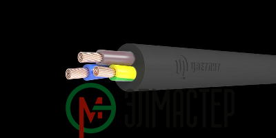 Кабель КГ-ХЛ 3х2.5 (PE N) 220/380В-3 (м) Цветлит 00-00142687