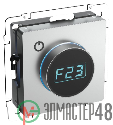 Термостат электронный с индикацией BRITE СП IP20 ТС10-1-БрА алюм. IEK BR-RT11-K47