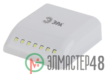 Фонарь SB-404 пушлайт-подсветка универс. в шкаф 7SMD LED сенсор 2хAAA блист. (10/120/2880) Эра Б0042658
