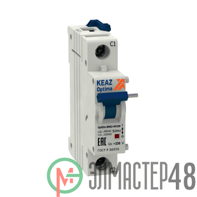 Расцепитель независимый OptiDin BM63 НР230 КЭАЗ 249184