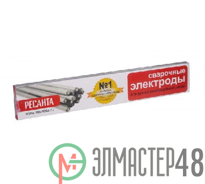 Электрод для ручной дуговой сварки МР-3 Ф3.0 (1кг) Ресанта 71/6/20