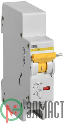 Расцепитель независимый РН47-60М на DIN-рейку для ВА47-60M IEK MVA31D-RN-1