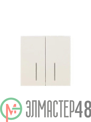 Выключатель 2-кл. с индик. СП ZIMA IP20 10А безвинт. зажим слон. кость LEZARD 704-9088-112QC