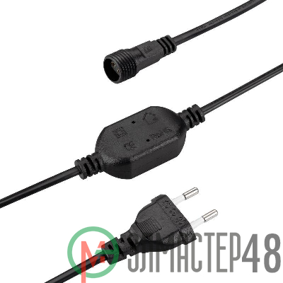 Шнур питания ARD-ICICLE-CLASSIC-1.5M Black (230В 1.6А) Ardecoled 044774