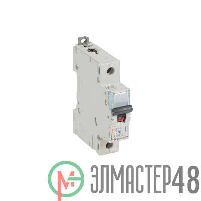 Выключатель автоматический модульный 1п C 16А 6кА DX3-E 6000 1мод. 230/400В Leg 407263