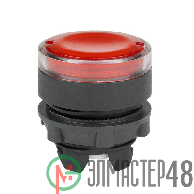 Головка кнопки OptiSignal D22 A5-PL-4 с подсветкой красн. пластик ZB5AW343 КЭАЗ 332307