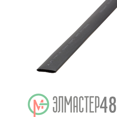 Трубка термоусадочная 18.0/6.0 1м с клеев. подсл. черн. REXANT 21-9008