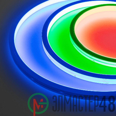 Лента светодиодная MOONLIGHT-TOP-B84-13x12mm 24V RGB 12Вт/м IP67 wire x2 боков. вывод кабеля герметичная (уп.5м) Arlight 041485