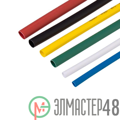 Набор трубок термоусадочных тонкостен. №1 (АВТО) разноцвет. Rexant 29-0101