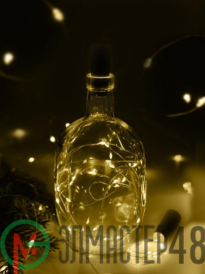 Гирлянда "Пробки" DC-G04-20YS2 20 LED 3х(LR44/LR1154/AG13/G13) в компл. желт. (уп.2шт) ФАZА 5059672