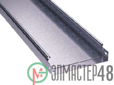 Лоток листовой неперфорированный 150х50 L3000 сталь 1мм DKC 3502310