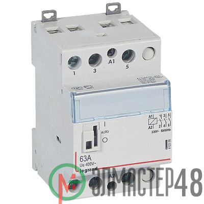 Контактор мод. 63А/3п 3НО 230В с ручкой упр. CX3 Leg 412550