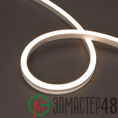 Лента светодиодная MOONLIGHT-SIDE-A140-12x17mm 24V Warm 3500К 9.6Вт/м IP67 wire x2 боков. вывод кабеля герметичная (уп.5м) Arlight 042785