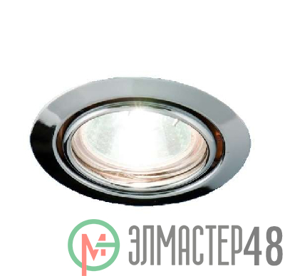Светильник Montana 51 1 05 под галоген. лампу накаливания штампов. поворот. MR16 хром ИТАЛМАК IT8103