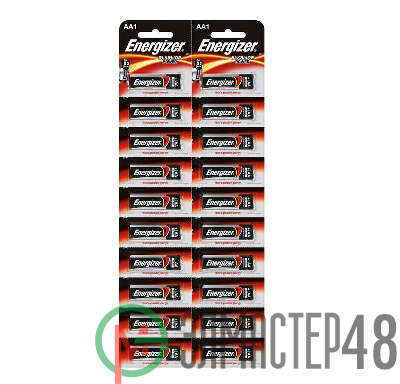 Элемент питания алкалиновый Alkaline Power LR6/316 BL20 (1/20/480) (блист.20шт) Energizer 426940