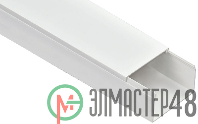Кабель-канал 80х60 L2000 пластик ЭЛЕКОР ИЭК CKK10-080-060-1-K01-008